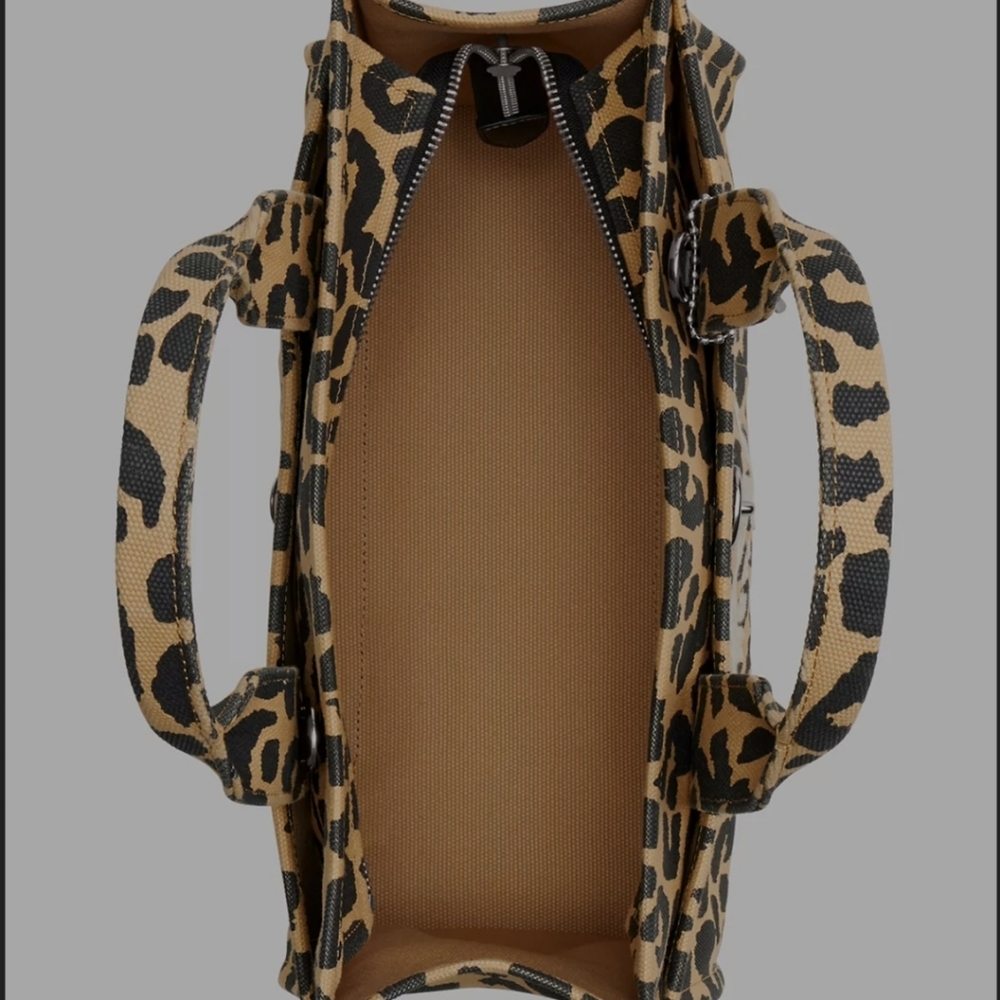 Coach Leopard Varsity Cargo Tote - Picture 2 of 6